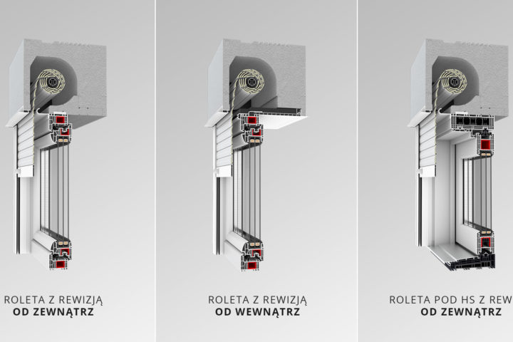 Aufsatzrollläden mit EPS-Kasten